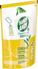 Handy Andy Lemon Multipurpose Cleaning Cream Refill  12X750ML - Image 3