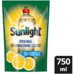 Sunlight Regular Degreasing Dishwashing Liquid Detergent 12 x 750ml