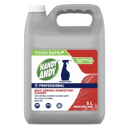 Handy Andy Professional Multi Surface Disinfectant and Cleaner  (5 L)
